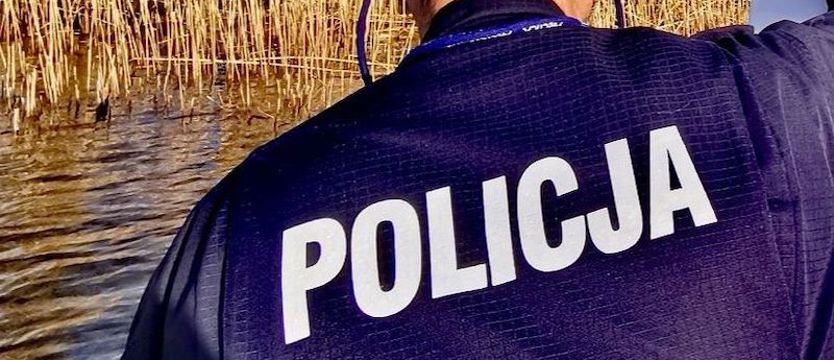 Nastolatek uciekając przed policją wskoczył do jeziora