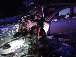 Dwa poważne wypadki na drodze Szczecin - Chociwel. Nie żyje 25-letnia kobieta