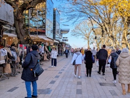 Drukte in de resorts, het weer is goed