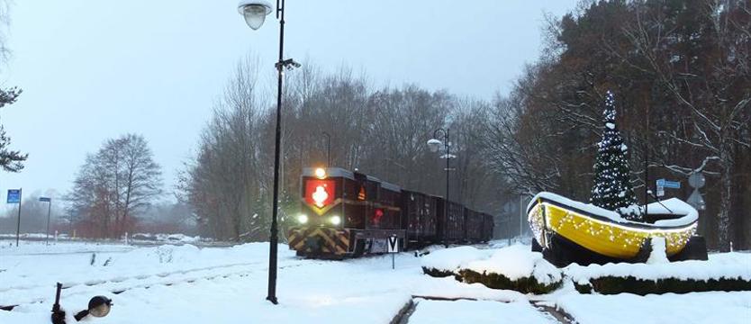 Nadmorska Kolej Wąskotorowa zaprasza na zimowe przejażdżki