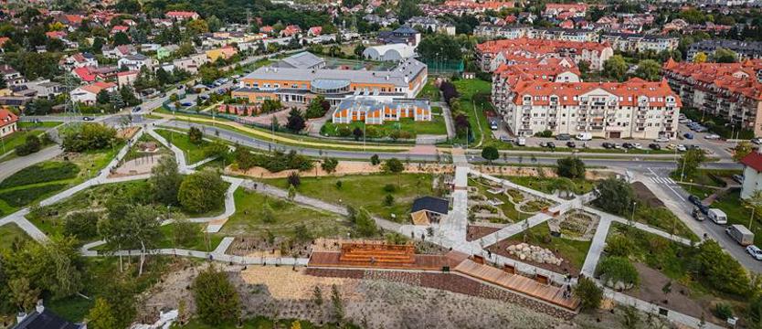 Zielona przestrzeń Warszewa. Park przy ul. Złotowskiej gotowy