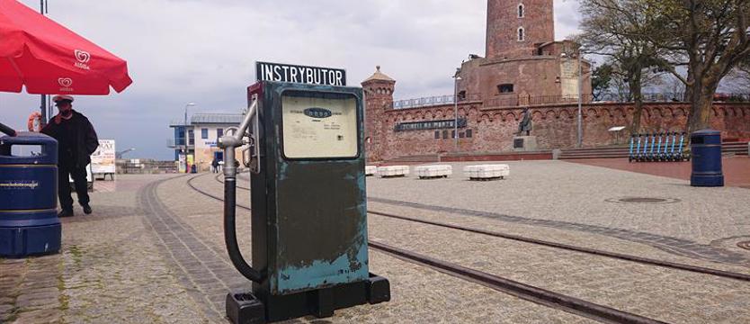 Instrybutor w kołobrzeskim porcie