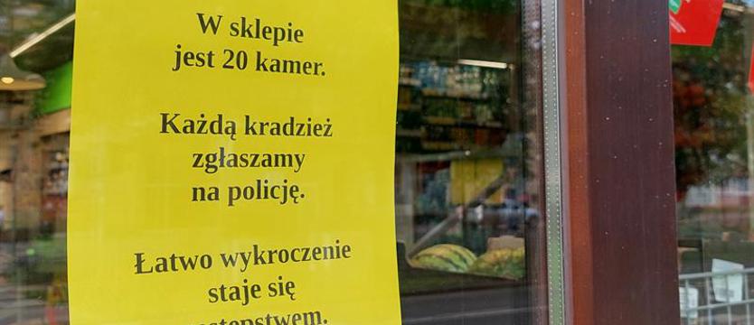 W sklepach kradną na potęgę. Złodzieje coraz bardziej zuchwali