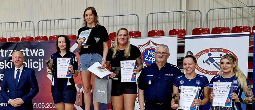 Tenis stołowy. Mistrzostwa Polski Policji w Stargardzie