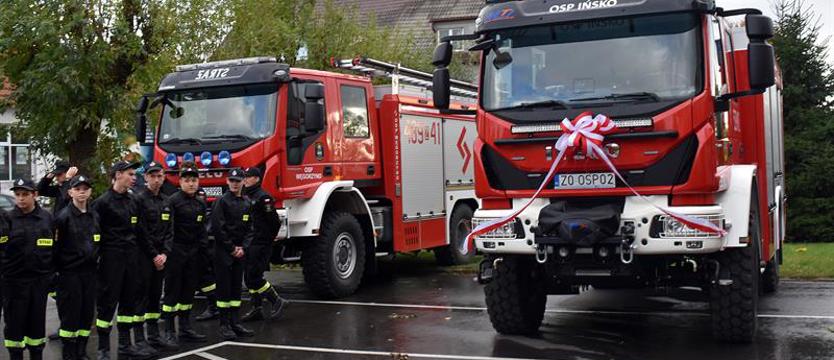Będą bardziej skuteczni. Nowy wóz dla strażaków z Ińska