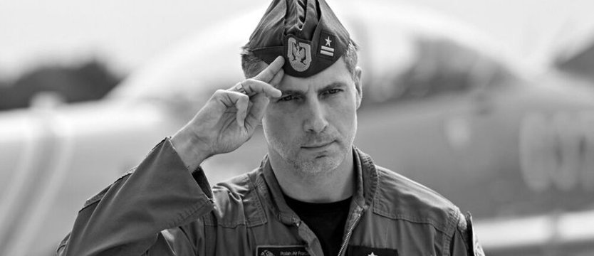 W katastrofie F-16 zginął major Maciej „Slab” Krakowian