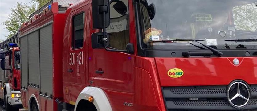 Ewakuacja mieszkańców po uszkodzeniu gazociągu przy ul. Zbójnickiej w Szczecinie