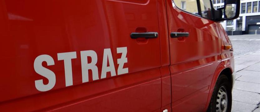 Straż wyważyła drzwi. Myśleli, że nie żyje