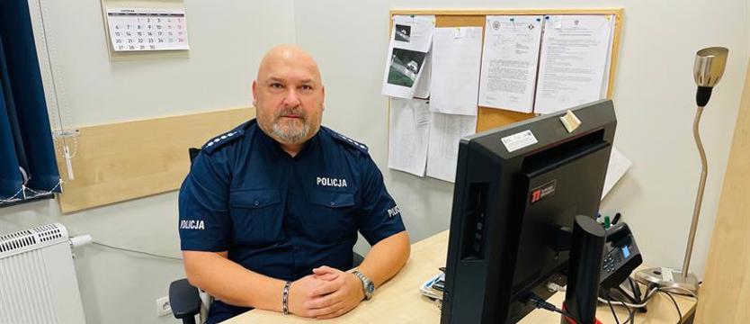 Policjant zapobiegł tragedii