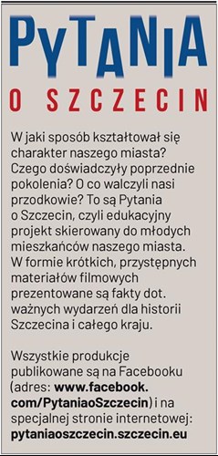 Pytania o Szczecin