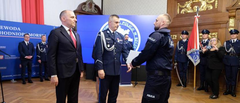 Ślubowanie nowych policjantów. Rozpoczynają służbę w regionie