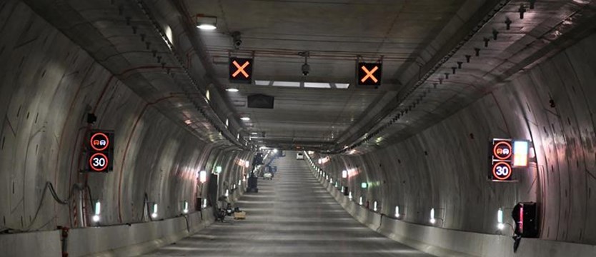Tunel w Świnoujściu chwilowo zamknięty
