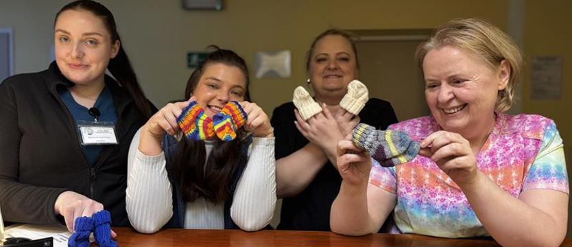 Skarpetki dla noworodków prosto z Bawarii