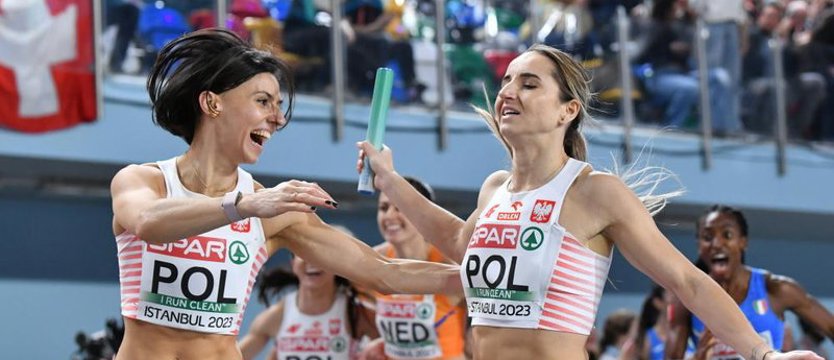 Lekkoatletyczcne HME. Trzecie miejsce Polek w sztafecie 4x400 m