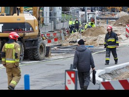 Uszkodzony gazociąg w centrum Szczecina. Ewakuowano mieszkańców