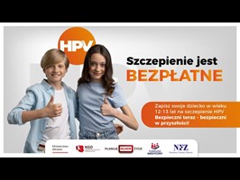 Szczepienia przeciwko HPV - dobrowolnie i bezpłatnie