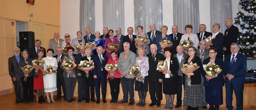 Piękny jubileusz świętowało 20 par małżeńskich