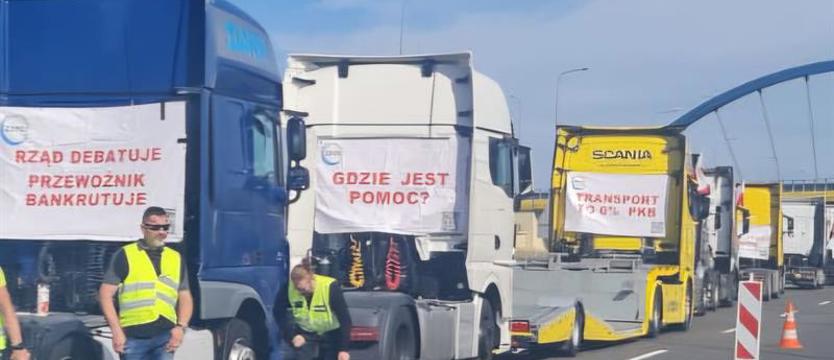 Droga w kierunku Szczecina zablokowana