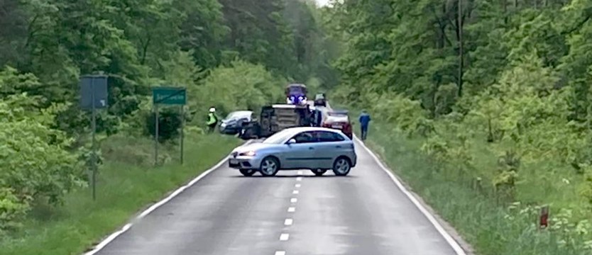 Wypadek w Zdunowie. Kłopoty z dojazdem do szpitala