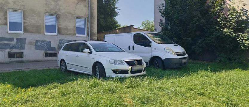 Zieleń pod kołami samochodów. Fatalny stan trawnika przy ul. Radogoskiej