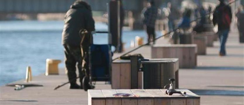 Bulwersujące zachowanie na bulwarach. W brutalny sposób uśmiercał rybę