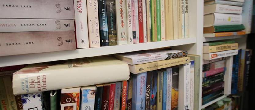 Książki z biblioteki dla pacjentów