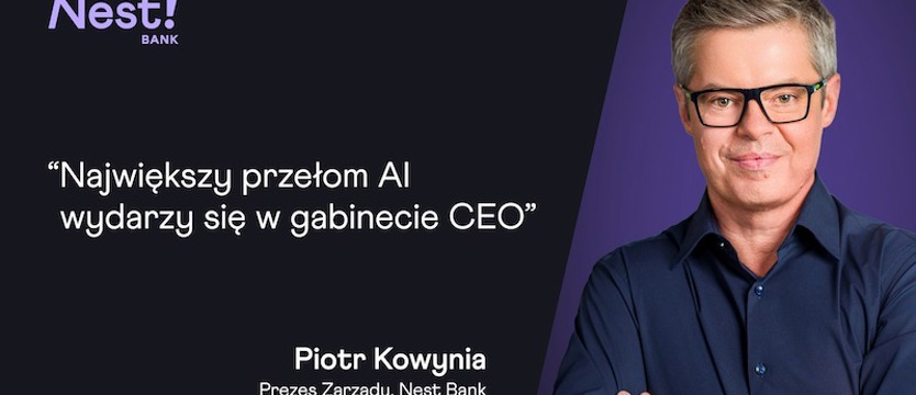 Największy przełom AI nie wydarzy się w fabryce ani w call center. Wydarzy się w gabinecie CEO