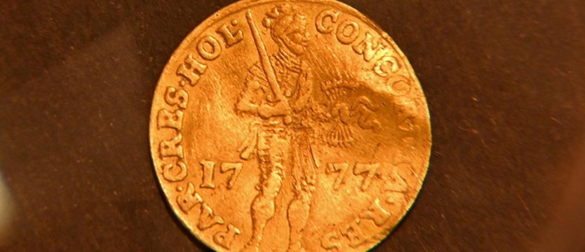 W Kamieniu Pomorskim odkryto XVIII-wieczny złoty dukat pochodzący z Niderlandów