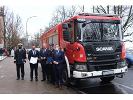 Nowy sprzęt dla strażaków i Urzędu Morskiego w Szczecinie