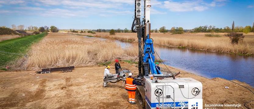 Inwestycja nad kanałem Ceglanym