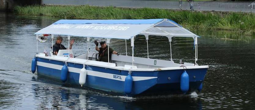 Nowy tramwaj wodny w Kołobrzegu