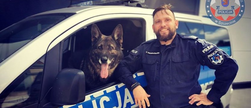 Policyjny pies odnalazł niedoszłą samobójczynię