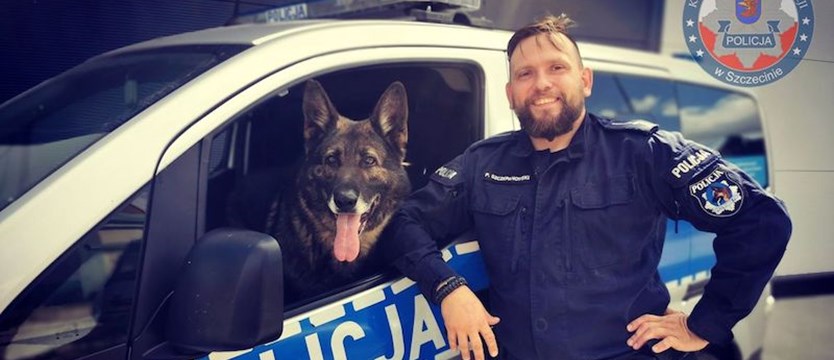 Policyjny pies odnalazł niedoszłą samobójczynię
