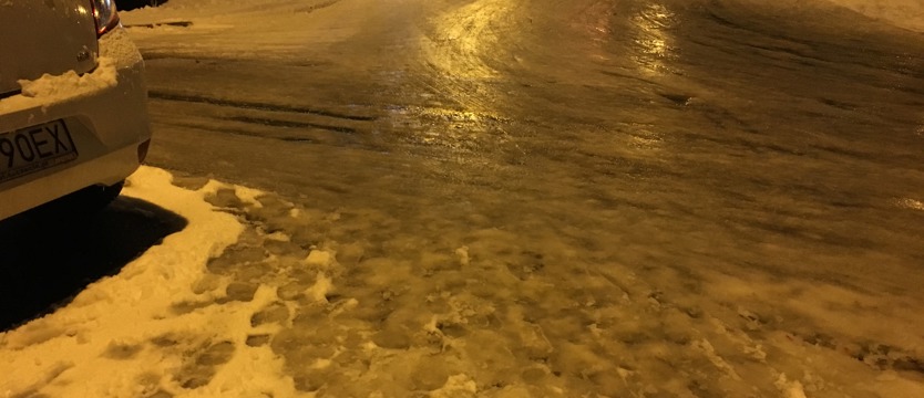 Ostrzeżenie meteorologiczne. W nocy w Zachodniopomorskiem możliwe oblodzenie