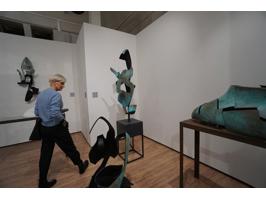 The Sphinx and the Whale in the Garden of Villa Lentz