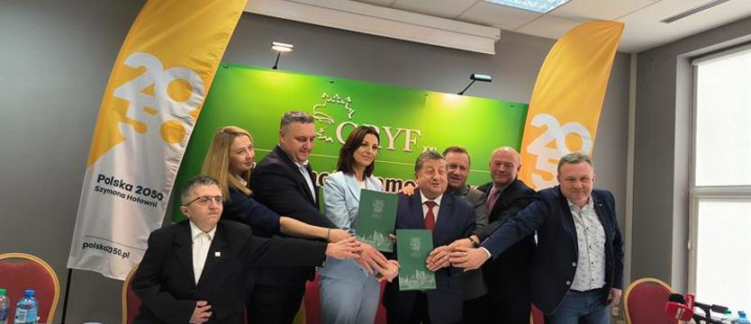 Kolejne przedwyborcze porozumienie w Policach. Gryf XXI z Polską 2050