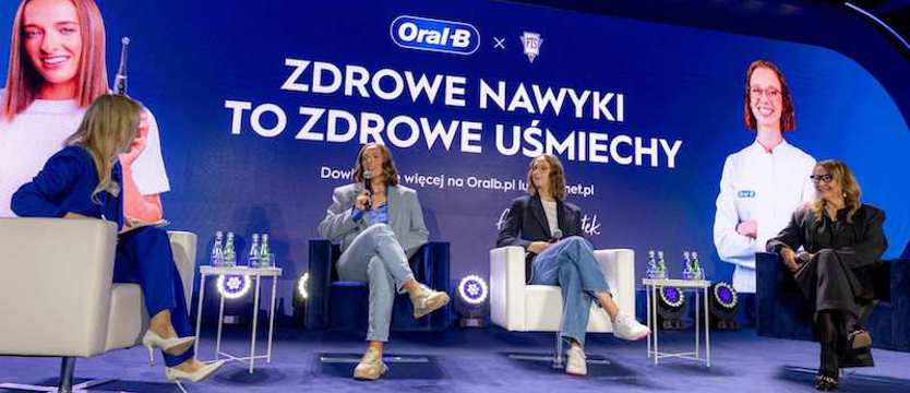 „Zdrowe nawyki to zdrowe uśmiechy” – Iga Świątek w kampanii edukacyjnej Oral-B wspieranej przez PTS