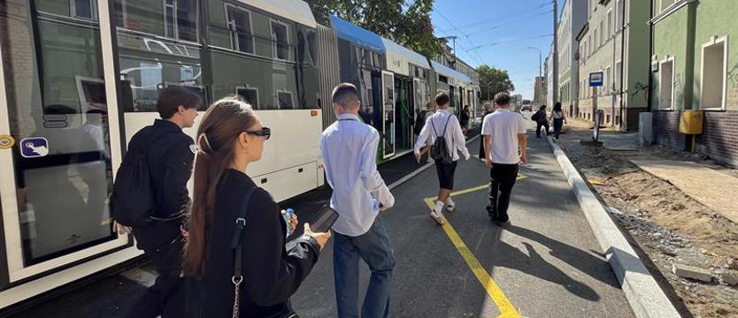 Czwórka wydłużoną trasą. Łatwiej na Pomorzany