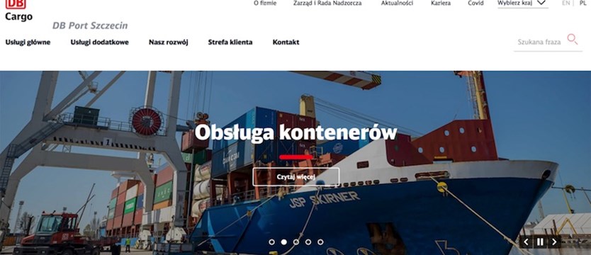 DB Port Szczecin w sieci