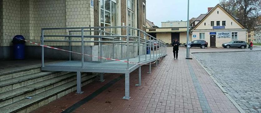 Koniec barier przy stargardzkim dworcu