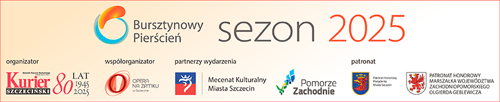 Plebiscyt teatralny Bursztynowy Pierścień 2025 - organizatorzy i partnerzy