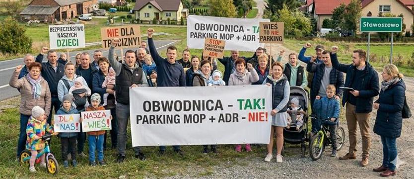 Kontrowersje wokół ważnej inwestycji. Będzie blokada budowy MOP Sławoszewo?