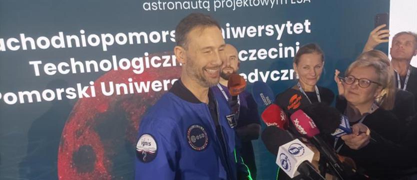 Sławosz Uznański-Wiśniewski na ZUT o przyszłości sektora kosmicznego