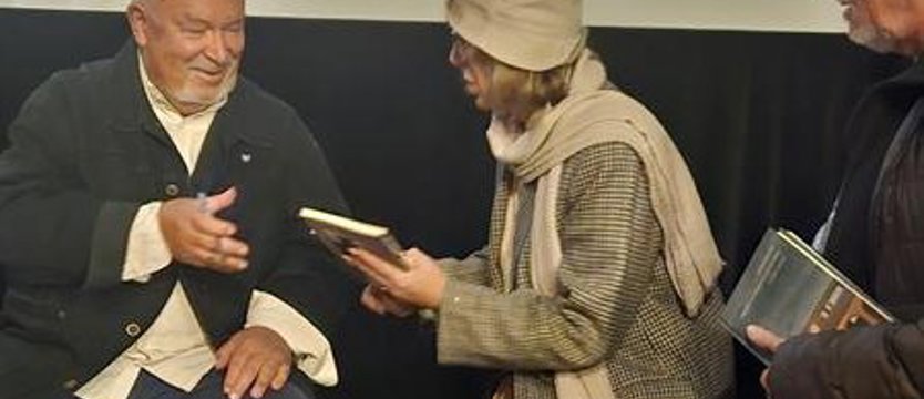 Jak człowiek ma odwagę, to mu się zawsze otwierają drzwi. Lech Majewski odwiedził Szczecin