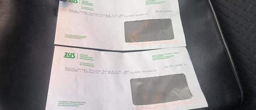 PIT od ZUS dotarł w otwartej kopercie. List pełen danych osobowych