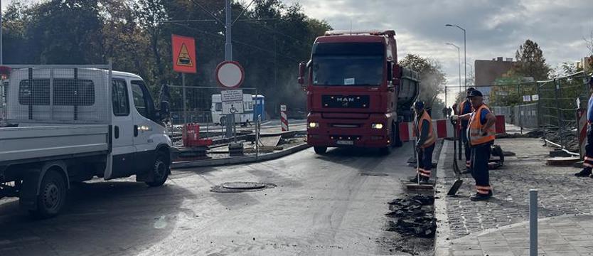 Wraca ruch na ważnym odcinku na Pomorzanach