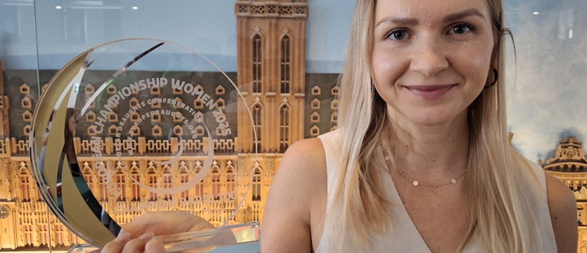 Warcaby. Złoto Natalii Sadowskiej w Brukseli!