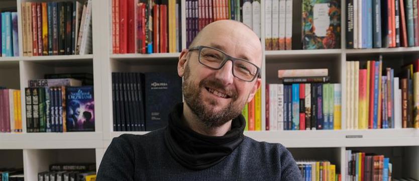 Spotkanie z pisarzem Markiem Stelarem