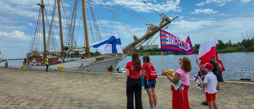 Pierwszy żaglowiec już w Szczecinie