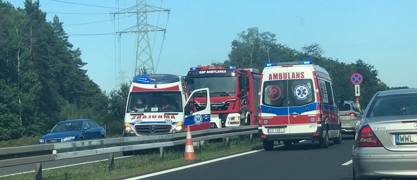 Wypadek na S-10, niedaleko Szczecina. Kierująca i pasażerka w szpitalu